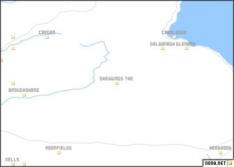 map of The Sheddings